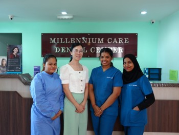 doctor-and-three-nurses-in-millennium-care-dental